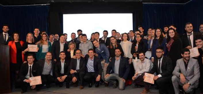 Jvenes empresarios de todo el pas reunidos en la entrega del Premio Joven Empresario Argentino
