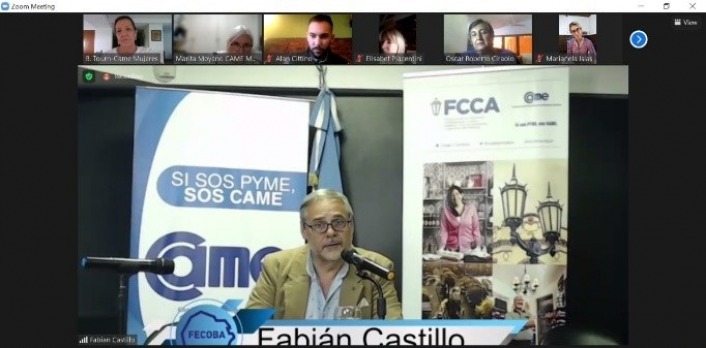Fabin Castillo presente en el encuentro
