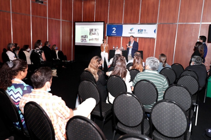 Auditorio FAEVYT en el marco de la Feria Internacional de Turismo