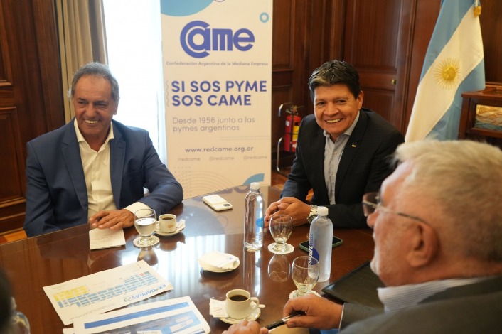 Gonzlez, Scioli y Diab