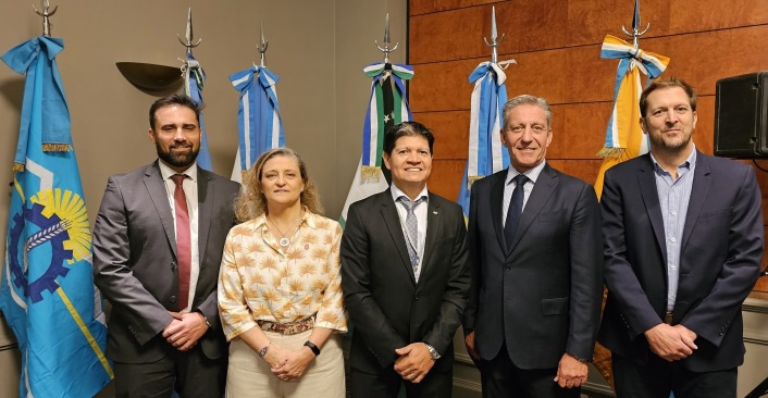 Cavaco, Castiglione, Gonzlez, Arcioni y Lpez Raggi