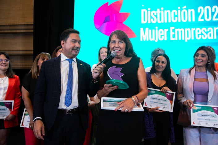 Estela Maris Coria, ganadora de la categora Trayectoria empresarial